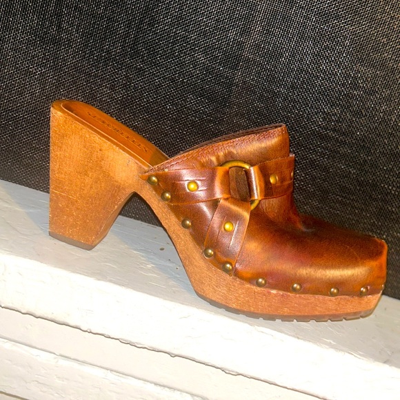Seychelles 100% leather vintage clogs - Picture 1 of 8